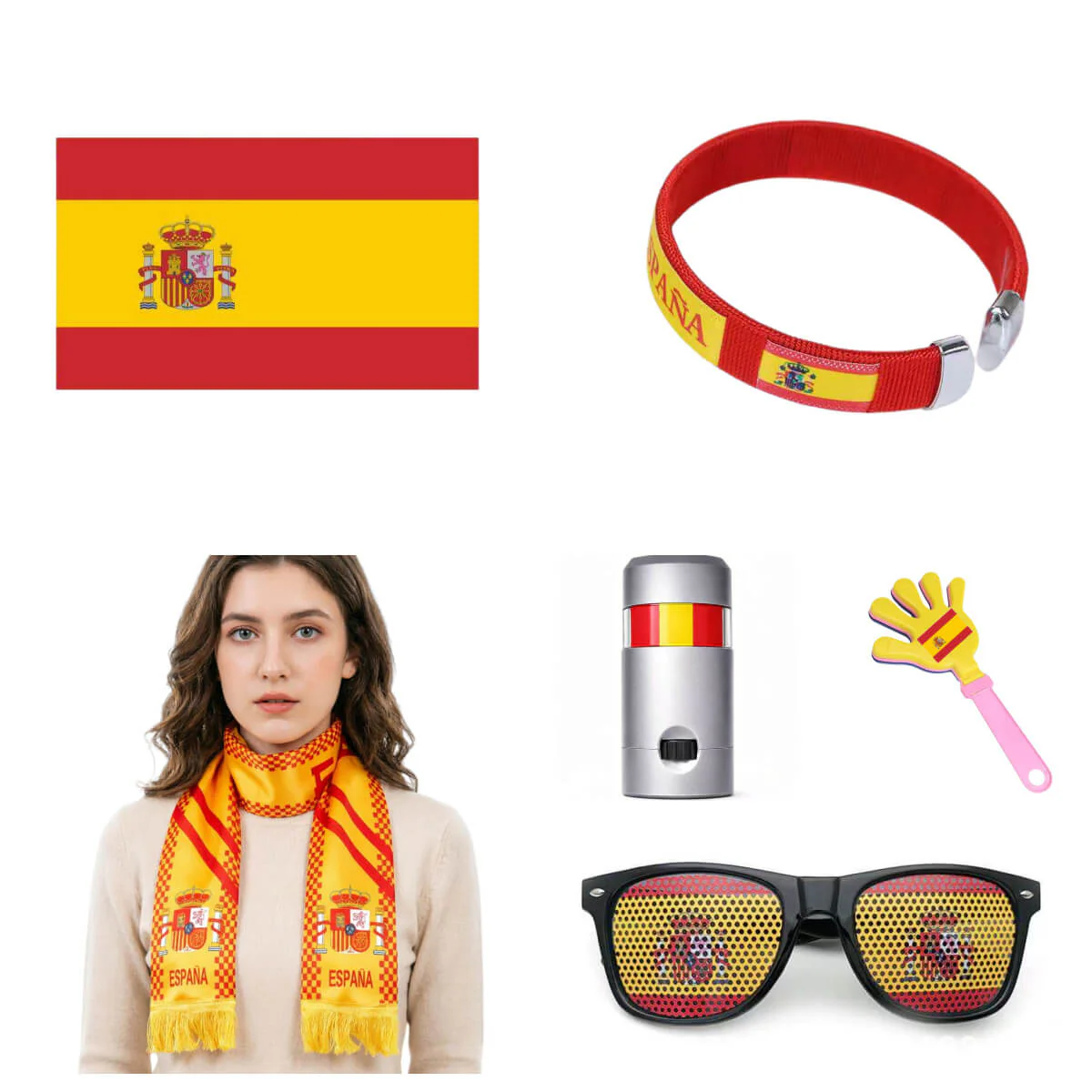 Soccer Fan Support Kit 2026 Football Game Accessories Set for Argentina Mexico Brail - Image 7