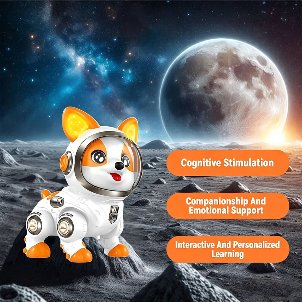 Space Electric Robot Dog Interactive Robot Puppy with Dancing Walking and Talking Function for Kids - Image 4