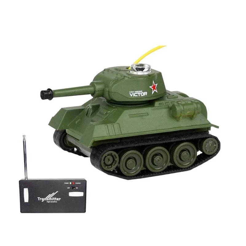 Super Mini Tiger RC Tank Radio Controlled Electronic Simulation Rechargeable Chariot - Image 4