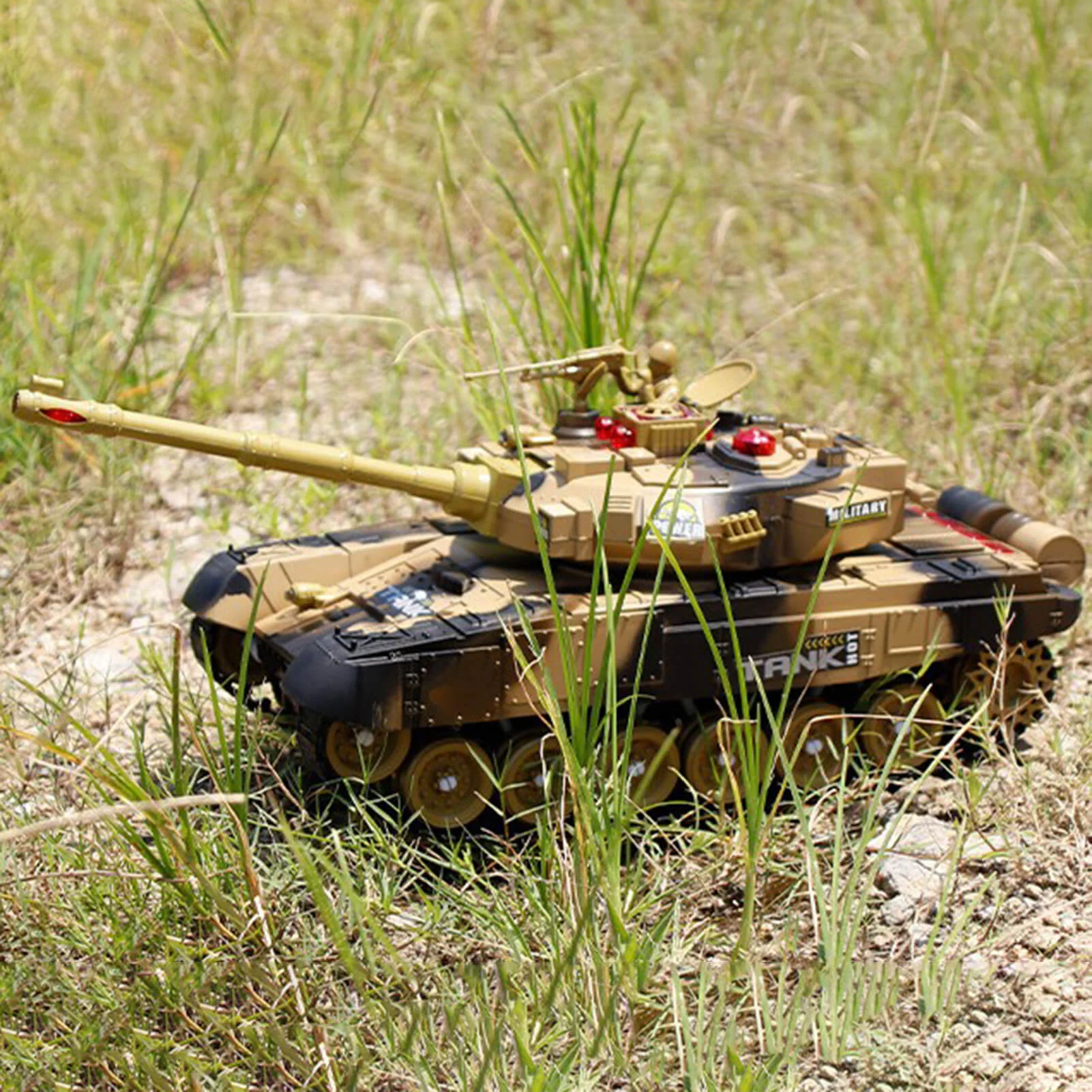 Kids RC Battle Tank Remote Control Army Tank Super Battle Launch Remote Tanks - Image 7