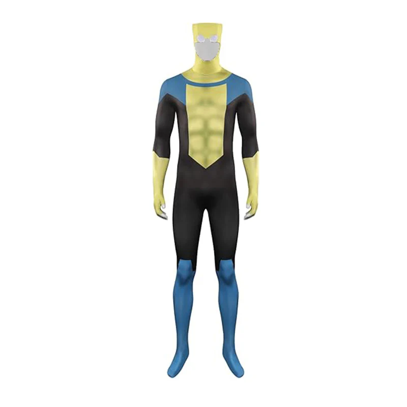 Superhero Mark Costume Classic High-Definition Bodysuit with Helmet for Comic Con - Image 5