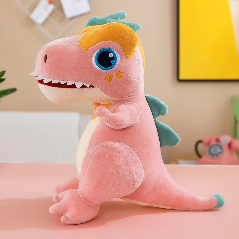 T-Rex Plush Toy Cute Dino Stuffed Animal Sleeping Pillow Birthday Gift for Kids - Image 10