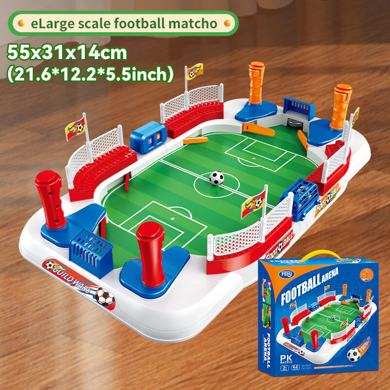 Mini Foosball Table Soccer Kids Football Board Game Parent-Child Football Toy for Kids 3+ and Adults - Image 5