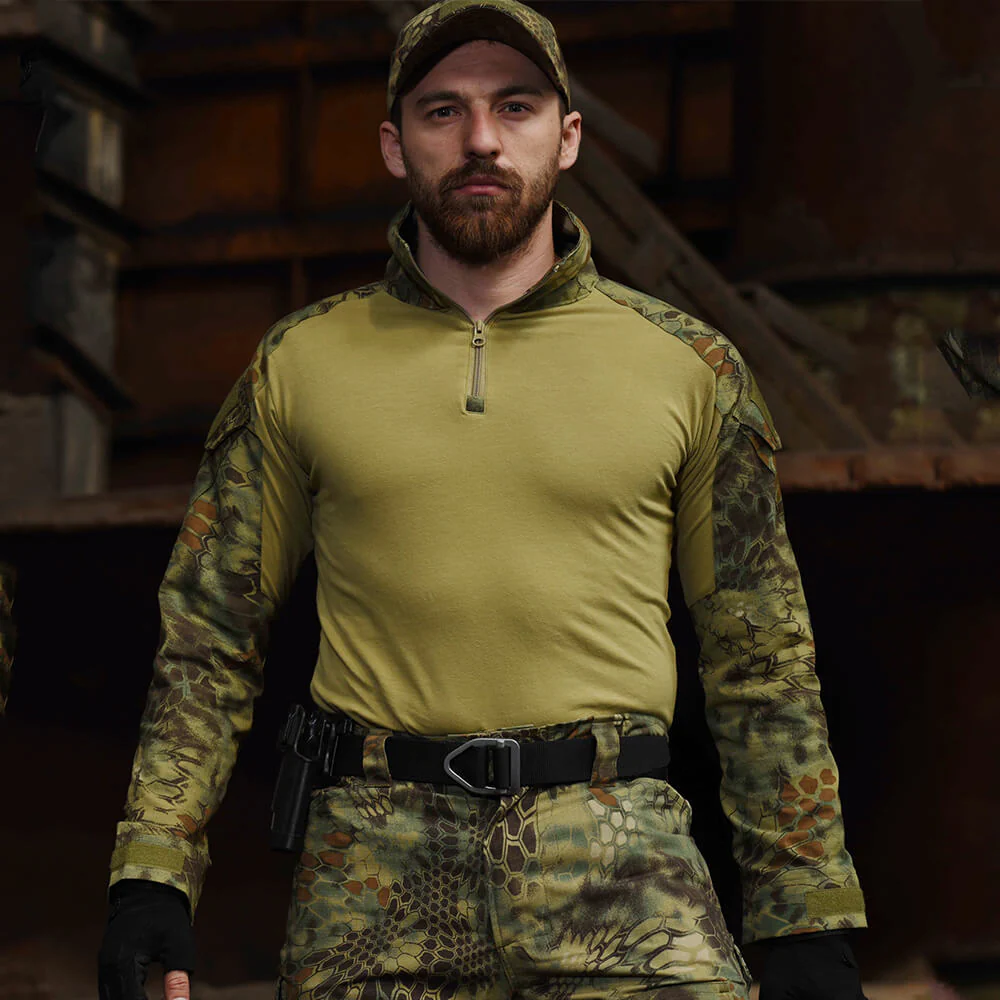 Tactical Combat Uniform Training Uniform Airsoft Paintball Camo Shirts and Pants - Image 6