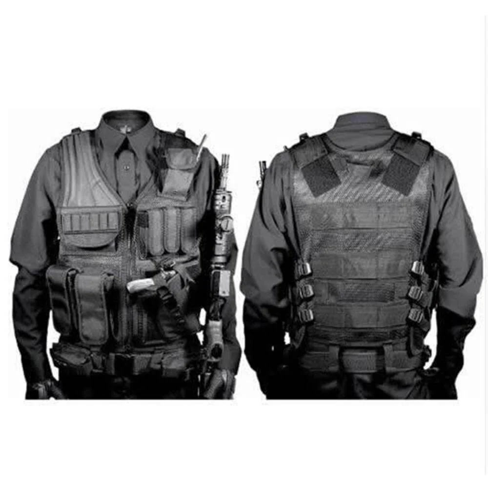 Tactical Vest Combat Armor Vests Mens Tactical Army Adjustable Armor Outdoor CS Training Vest Airsoft - Image 8