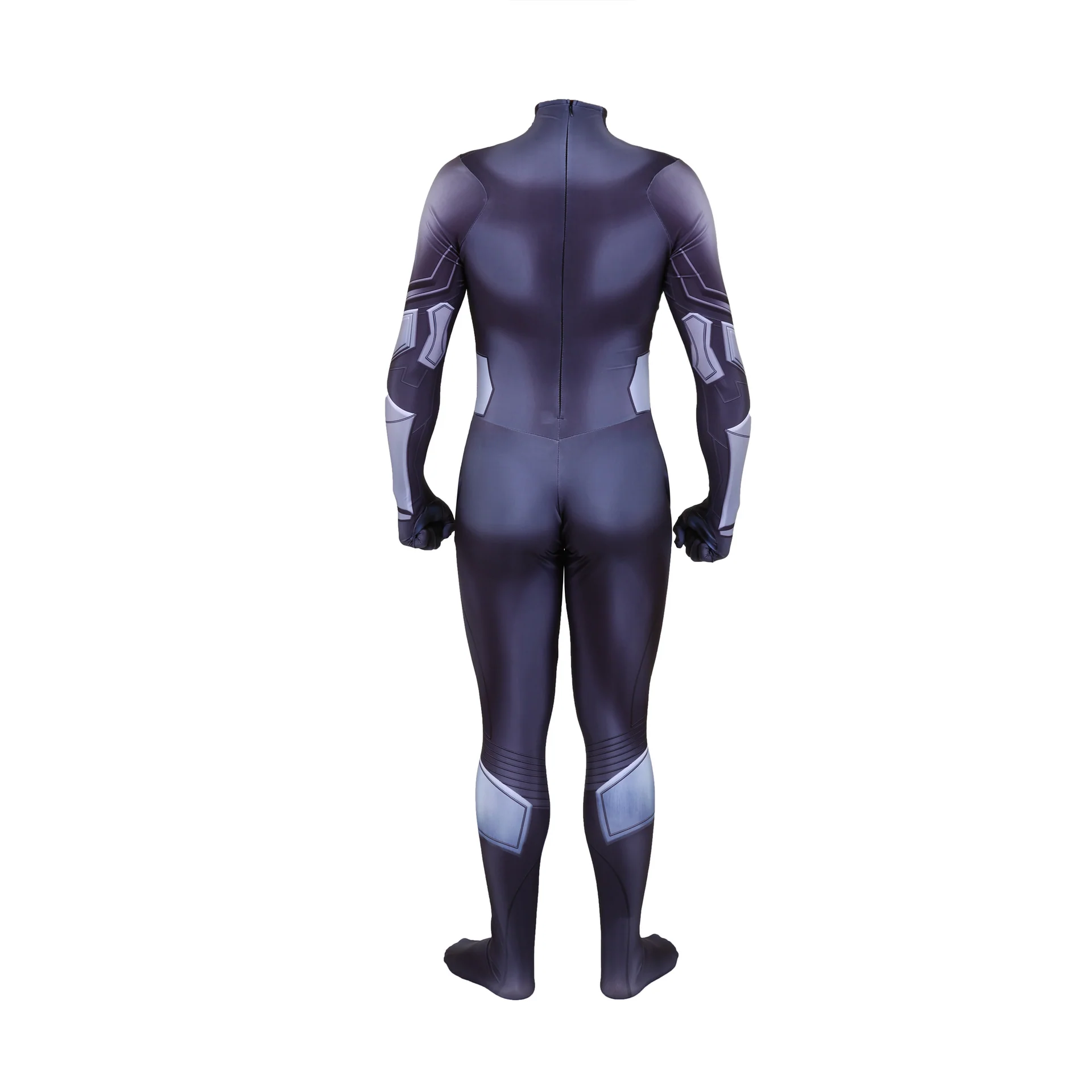 Boys Black Noir Costume Kids Adults Silent Knight Earving Cosplay Outfit for Role Play - Image 6