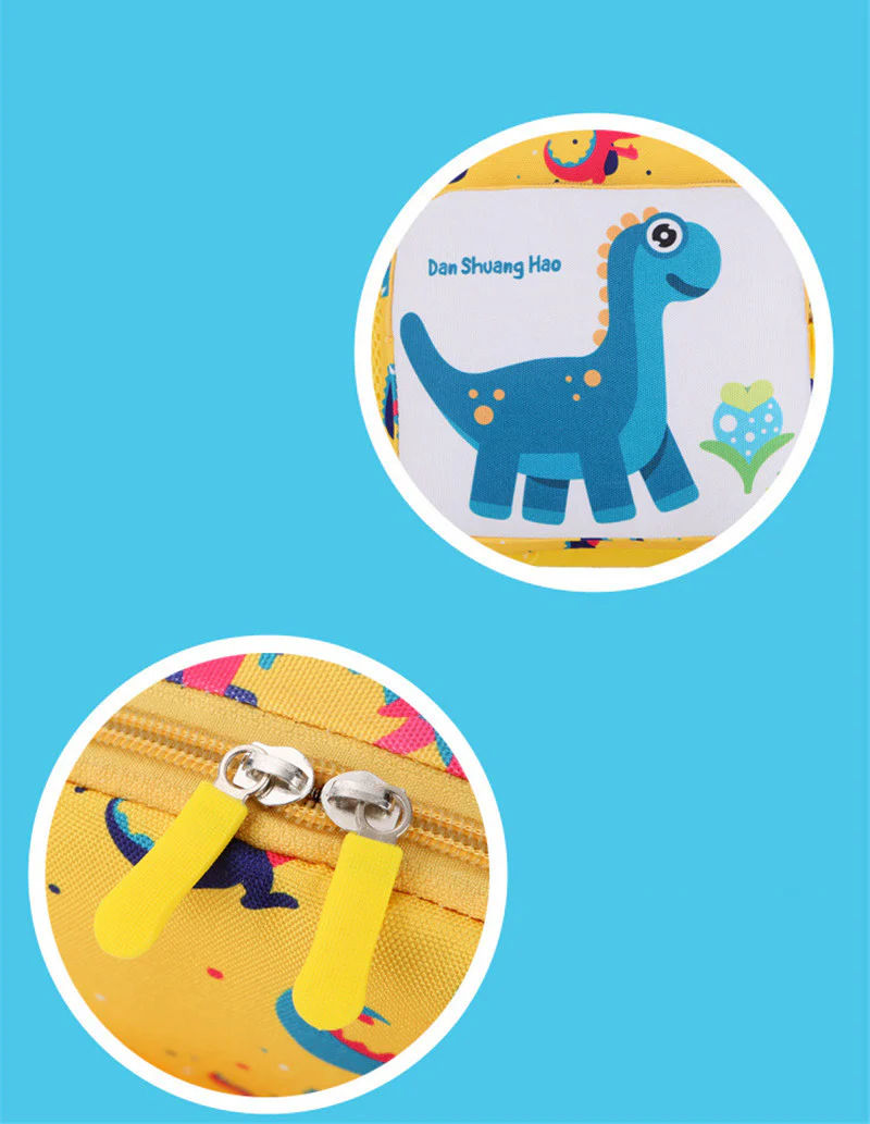 Toddler Backpacks with Leash Cute Dinosaur Printed School Bags for preschool Girls Boys - Image 12