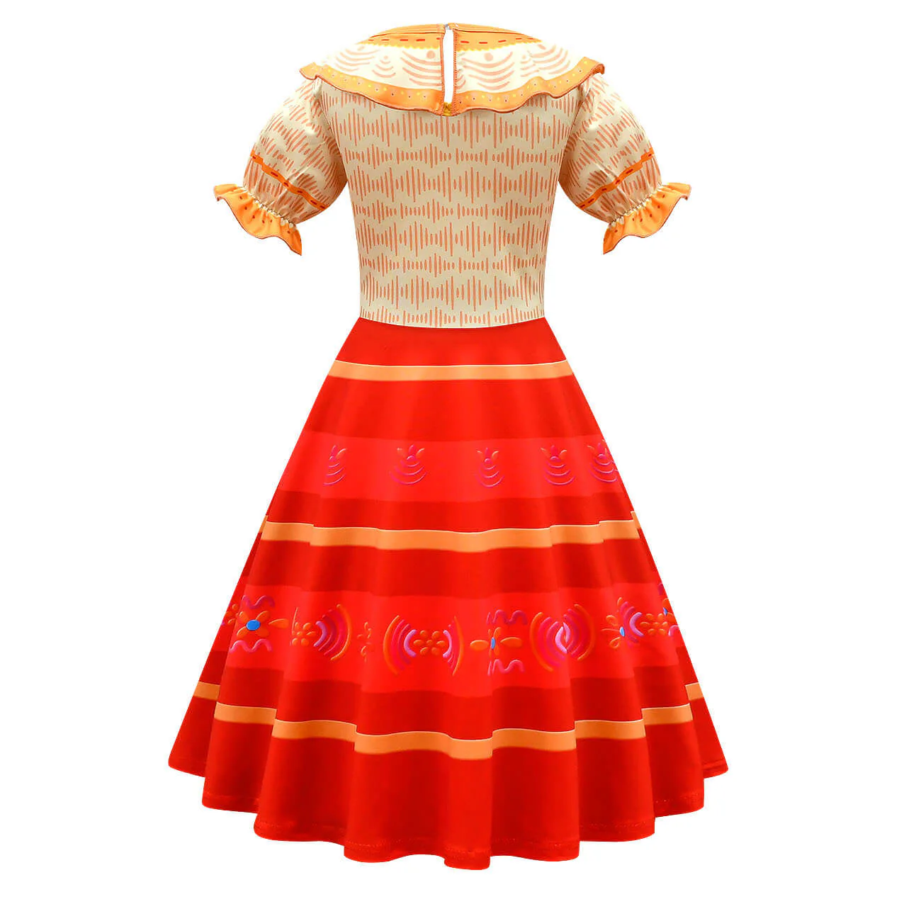 Kids Dolores Dress Extraordinary Hearing Magic Dolores Madrigal Cosplay Outfit - Image 6
