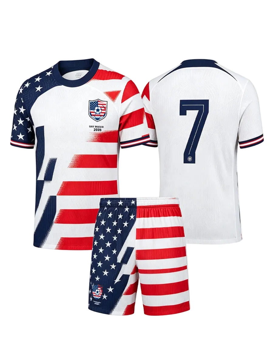 USA Soccer Jersey 2026 Host Nation Football Uniform with Stars and Stripes for Game Day Support - Image 7
