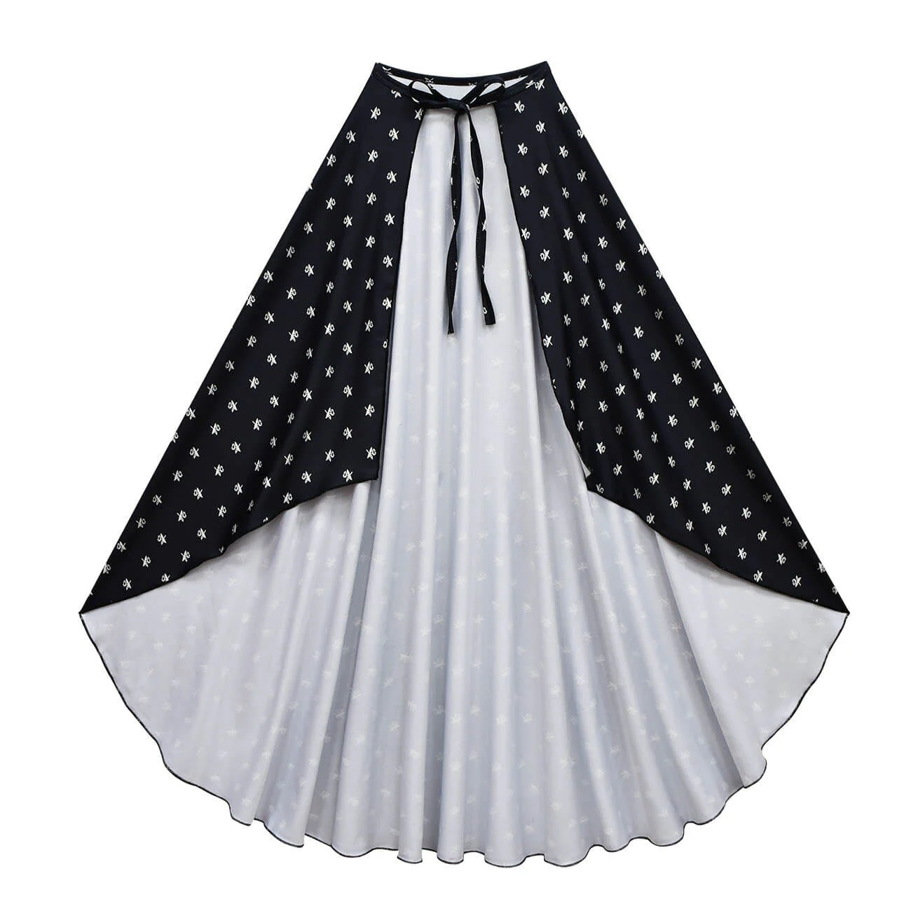 Wednesday Addams Dress Girls Wednesday Costume with Wig Gloves Bag for Cosplay - Image 6