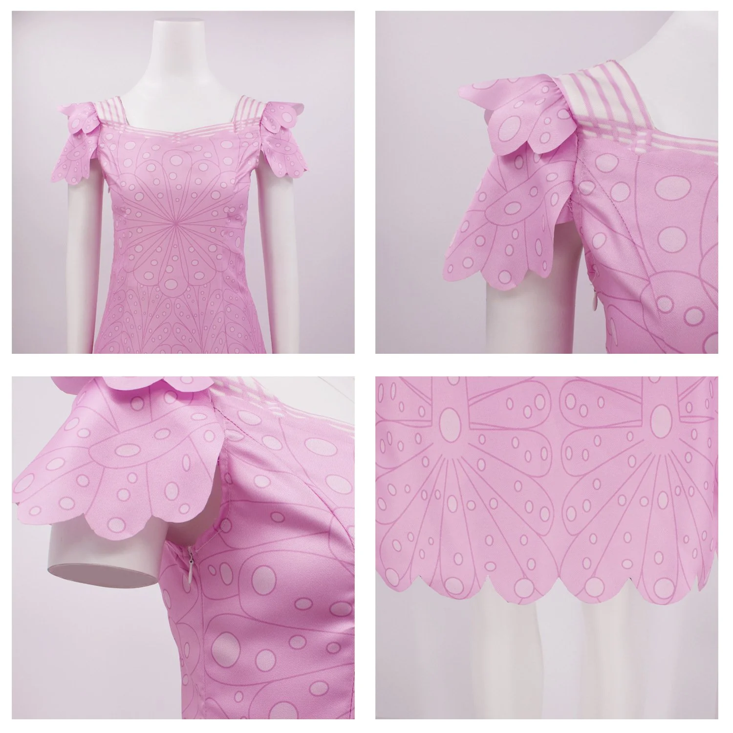Adult Glinda Costume Pink Princess Dress Good Witch Glinda Cosplay Outfit - Image 9