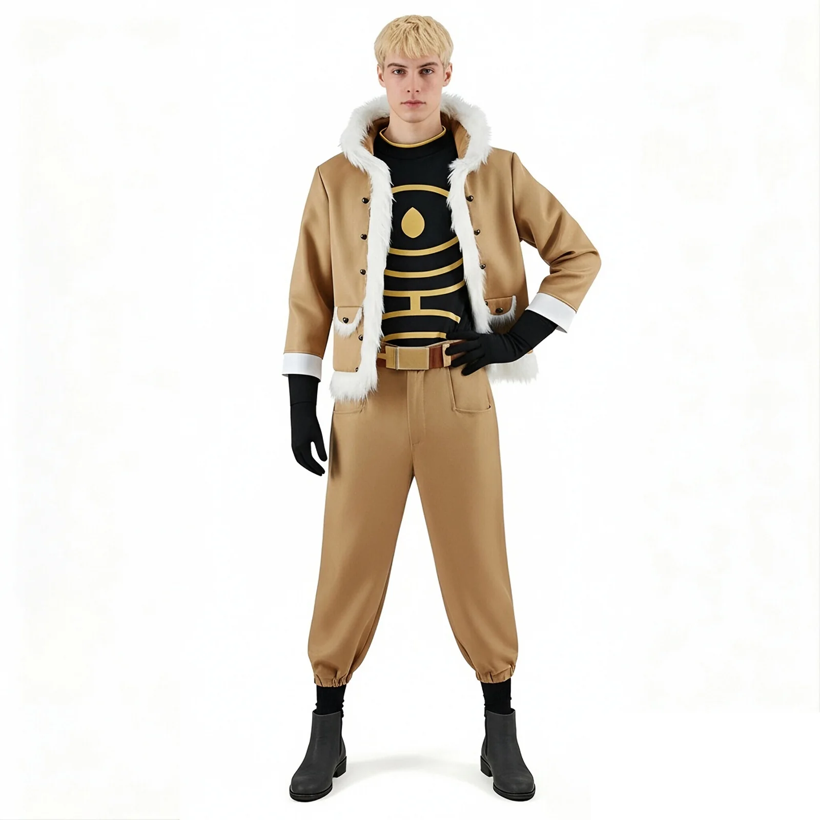 Wing Hero Hawks Costume Keigo Cosplay Outfit Halloween Carnival Full Set - Image 8