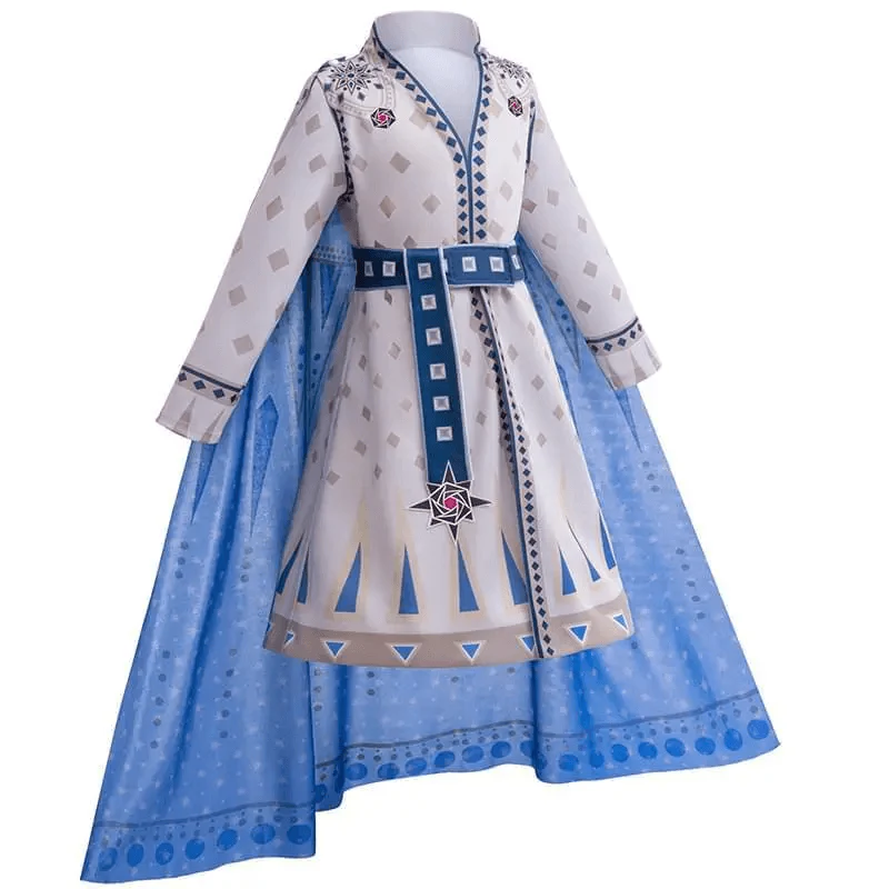 Wish King Magnifico Costume Kids Adults The Ruler of Rosas Coat Cloak Belt Suit for Cosplay - Image 3