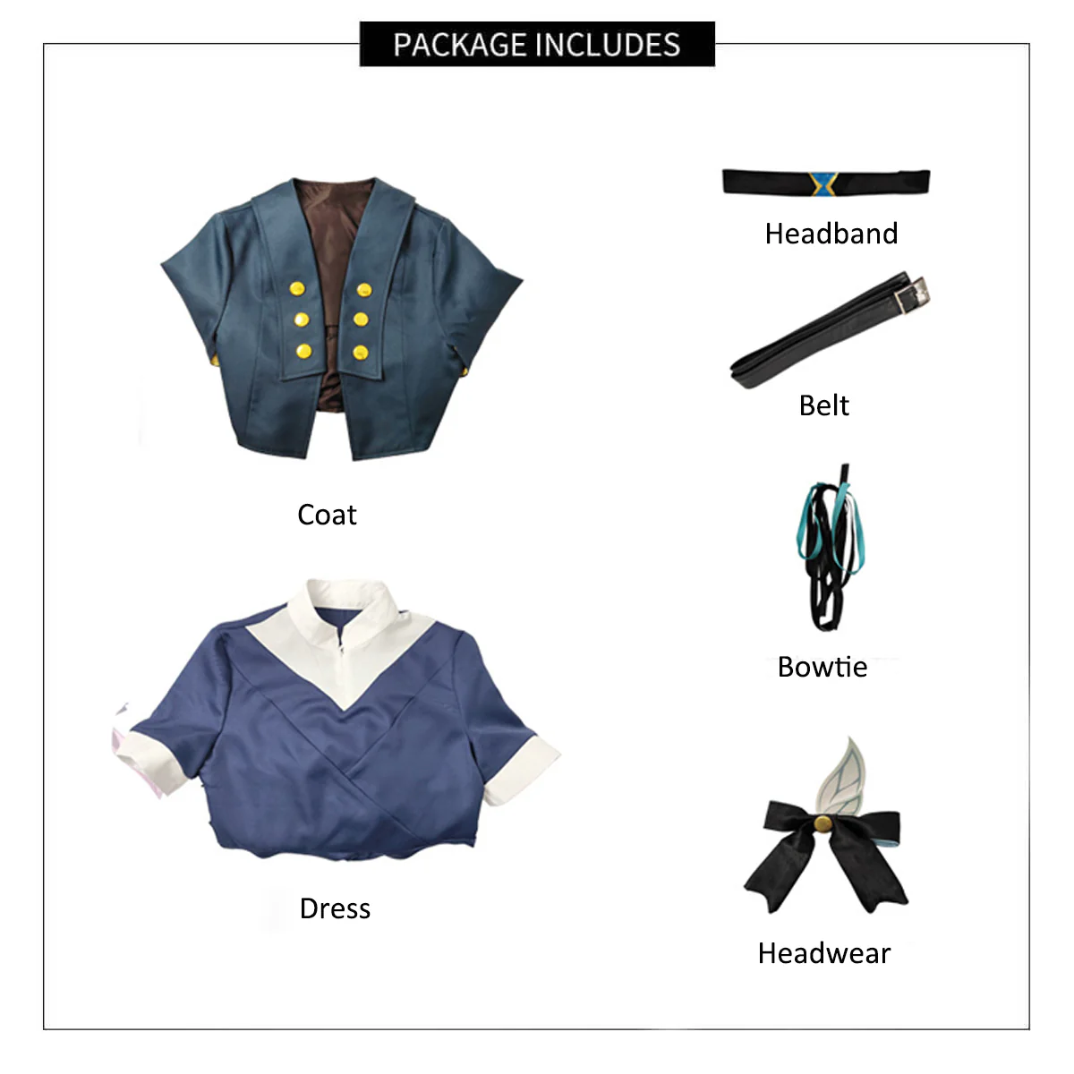 Women Firefly Outfit Game Adventure Cosplay Costume for Comic Con - Image 4