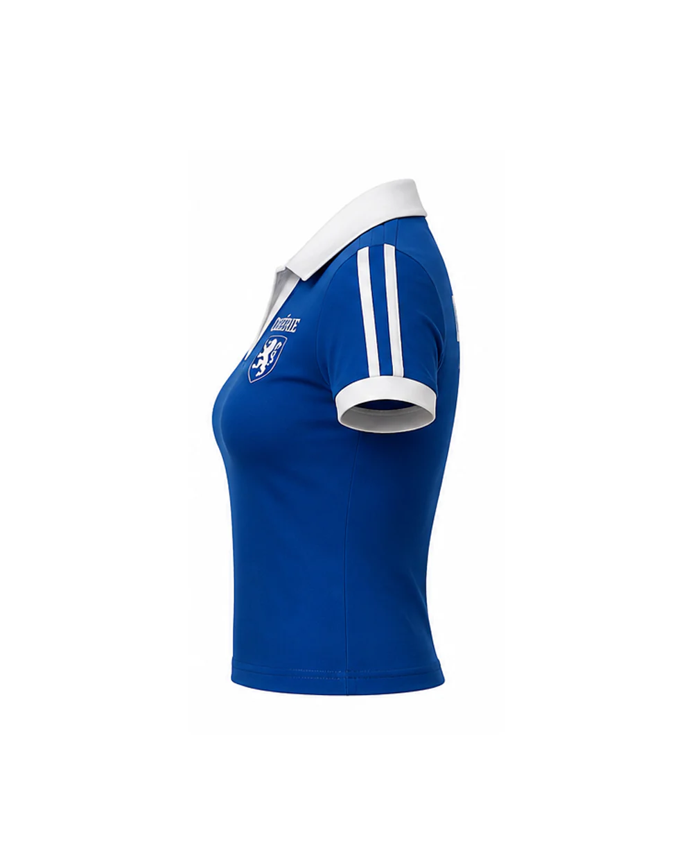 Women France Soccer Jersey Blue Polo Catch Me If You Can Shirt for Stadium Soccer Match Day Celebration - Image 14