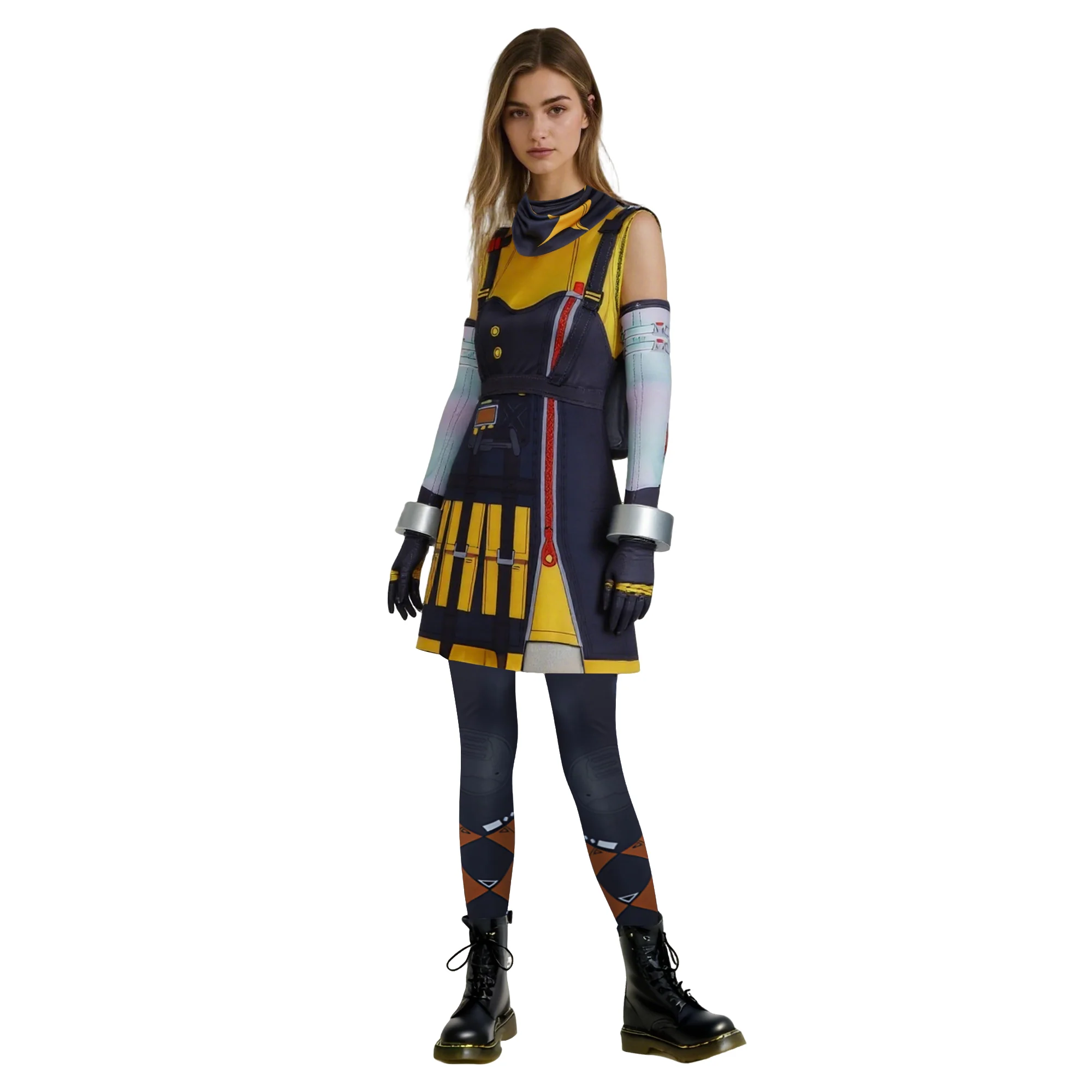 Women Soldier No.11 Cosplay Costume Fashion Game Cosplay Outfit - Image 9