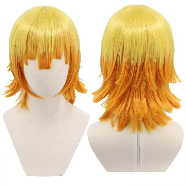Zenitsu Costume Adult Kids Comic-Con Party Zenitsu Cosplay Outfit Full Set - Image 9